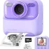 Upgrade Kids Camera Instant Print for Boys and Girls, 1080P HD Dual-Lens Selfie Digital Camera with Print Paper & 32G Card, Christmas Birthday Gifts Toys for Toddler and Teenagers Age 3-16 Years Old
